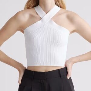 Aritzia Ribbed Babaton Sculpt Knit Top